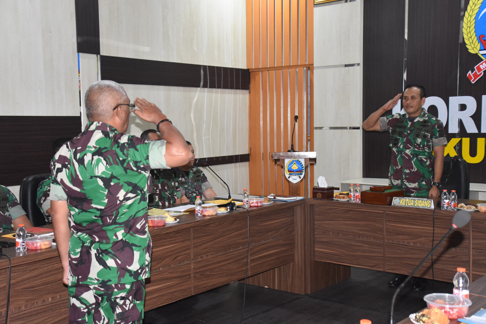 Danrem 073/Makutarama Pimpin Sidang Pankar Jabatan Perwira Triwulan II Tahun 2023 Jajaran Korem